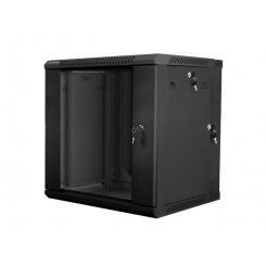 Lanberg WF02-6612-10B armario rack 12U Bastidor de pared Negro