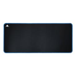 White Shark BLUE KNIGHT XL Alfombrilla de ratón para juegos Negro, Azul, Blanco