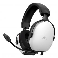 White Shark FOX Auriculares Alámbrico Diadema Juego Blanco, Negro