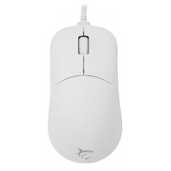 White Shark GRAPHENE-W ratón Universal Ambidextro USB Type-A + PS/2 Óptico 12400 DPI