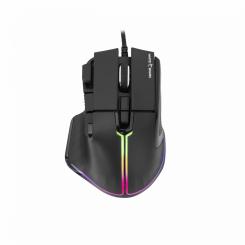White Shark MARROK Black ratón Oficina Mano derecha USB tipo A Óptico 12000 DPI
