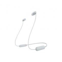 Sony WI-C100 Auriculares Inalámbrico Dentro de oído Llamadas/Música Bluetooth Blanco