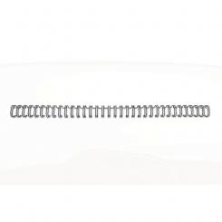 WIRE GBC Nº8 (12.7 mm) (Caja 100), negro (canutillo WIRE Paso 3:1, 34 anillas)