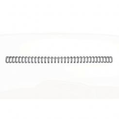 WIRE GBC Nº9 (14.3 mm) (Caja 100), negro (canutillo WIRE Paso 3:1, 34 anillas)