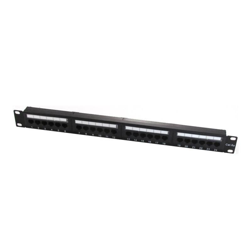 wp-19-patch-panel-cat6a-utp-24-rj45-ports-1u