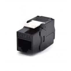 WPC-KEY-6AUP-TL/BL conector RJ45 Negro, Blanco