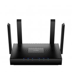 Cudy WR3000 router inalámbrico Gigabit Ethernet Doble banda (2,4 GHz / 5 GHz) Negro