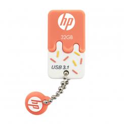 HP x778w unidad flash USB 32 GB USB tipo A 3.2 Gen 1 (3.1 Gen 1) Naranja, Blanco
