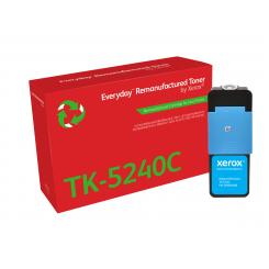 XEROX Everyday Remanufactured Toner Cian para KYOCERA TK-5240C