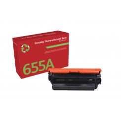XEROX Everyday Remanufactured Toner para HP 655A (CF450A), Standard Capacity
