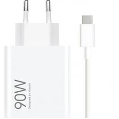Xiaomi BHR07ZBEU cargador de dispositivo móvil Mando de videoconsola, Portátil, Smartphone, Tableta Blanco Corriente alterna Carga rápida Interior