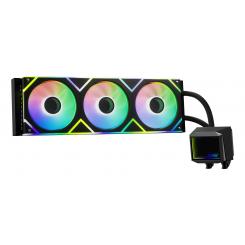 XPG LEVANTE II 360 Procesador Sistema de refrigeración líquida todo en uno 12 cm Negro