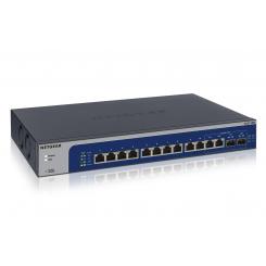 NETGEAR XS512EM Gestionado L2 10G Ethernet (100/1000/10000) 1U Azul, Gris