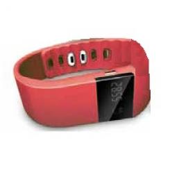 Billow XSB70 Inalámbrico Wristband activity tracker Rojo