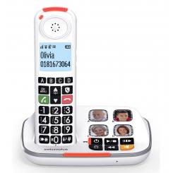 SwissVoice Xtra 2355 Teléfono DECT Identificador de llamadas Blanco