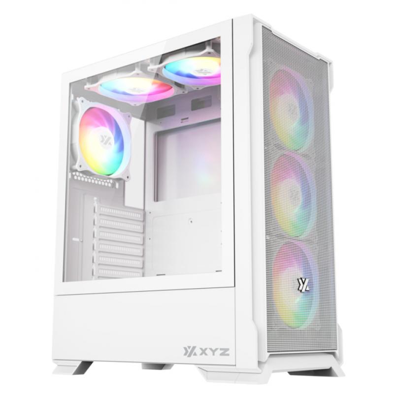 xyz-airone-300-x-torre-gamingmesh-alto-flujo-aire-6x-ventiladores-typo-c-atx-blanca