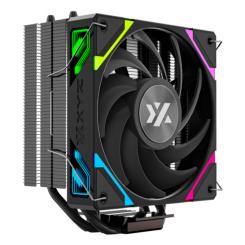 XYZ THERMAX 4, DISIPADOR CPU,4 HEATPIPES, VENTILADOR VORTEX ALTO RENDIMIENTO, 120MM, NEGRO