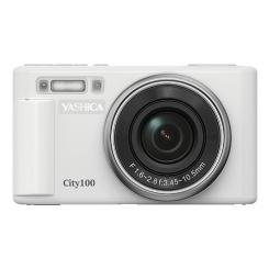 Yashica City 100 Cámara compacta 72 MP CMOS Plata, Blanco