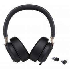Yealink BH76 Plus Teams USB-C/A Auriculares Inalámbrico Diadema Llamadas/Música USB Type-C / USB Type-A Bluetooth Negro