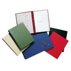YOSAN Carpetas de tornillos A4 216x303 GUAFLEX azules, caja 10 uds