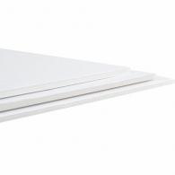 YOSAN Carton pluma 5mm blanco adhesivo A-3