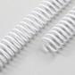 YOSAN Espiral Metalica Paso 64 (5:1) Blanco 30 M/M, caja de 50 uds.
