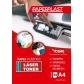 YOSAN Paperplast blanco brillo A4 120 Mic, caja 50 hojas