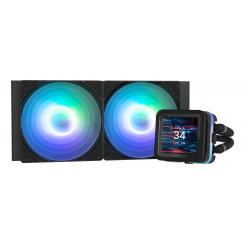Zalman ALPHA2 DS A24 BLACK sistema de refrigeración para ordenador Procesador Sistema de refrigeración líquida todo en uno 12 cm Negro 1 pieza(s)