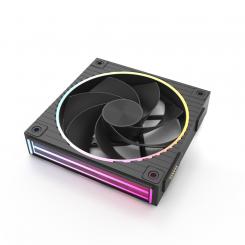 Zalman ZM-DF120R Placa base Ventilador 12,4 cm Negro 1 pieza(s)