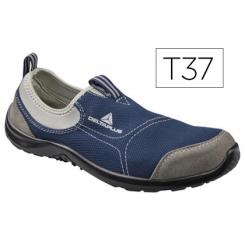 Zapatos De Seguridad DELTAPLUS De Poliester Y Algodon con Plantilla Y Puntera - Color A Zul Marino Talla 37