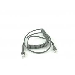 Zebra CABLE RS232 6IN COILED ROHS COMPLIANT Alargador eléctrico