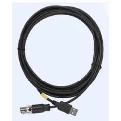 Zebra CBL-USBACLT015-M12 cable USB 1,5 m USB A Negro