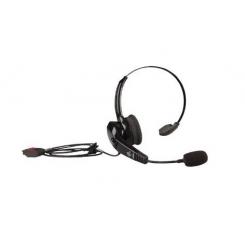 ZEBRA HS2100 Auriculares Alámbrico Diadema Oficina/Centro de llamadas Negro