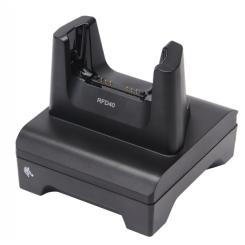 Zebra RFD40/RFD90 1DEV SLOT/0 TOASTER Lector RFID Negro Corriente alterna Interior