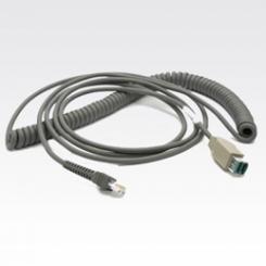 Zebra USB Cable CBA-U08-C15ZAR 4.5m Gris cable USB