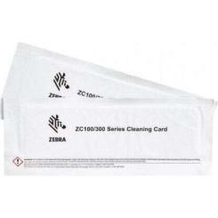 Zebra ZC100/ZC300 Kit de 2 Tarjetas de Limpieza Originales