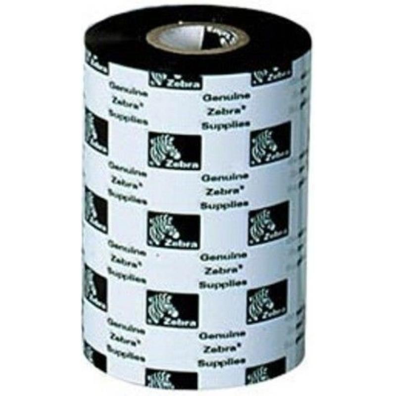 Zebra ZipShip 3200 Pack de 12 Cintas de Transferencia Termica Original - Cintas de mezcla Cera/Resina - Nucleo 12.7mm, Ancho 64mm, Longitud 74m