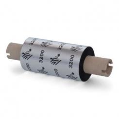 Zebra ZipShip 3200 Pack de 12 Cintas de Transferencia Termica Original - Cintas de mezcla Cera/Resina - Nucleo 12.7mm, Ancho 64mm, Longitud 74m