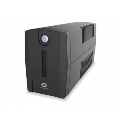 Conceptronic ZEUS01E sistema de alimentación ininterrumpida (UPS) Línea interactiva 0,65 kVA 360 W 4 salidas AC