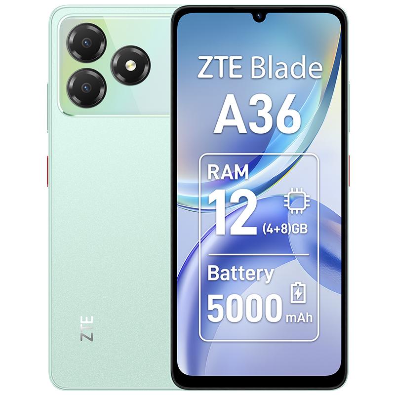zte-blade-a36-171-cm-675-sim-doble-android-15-4g-usb-tipo-c-4-gb-64-gb-5000-mah-verde