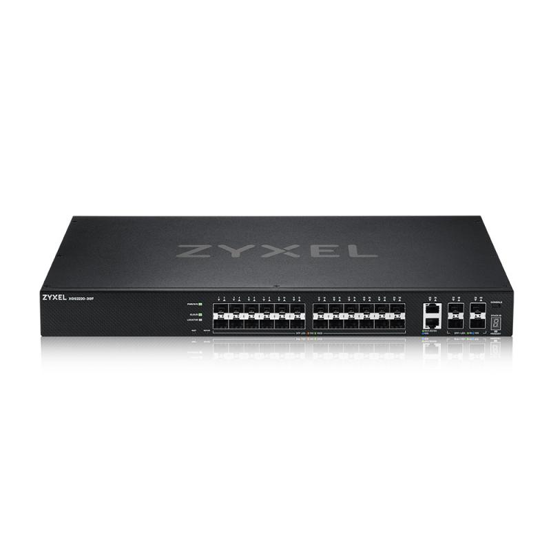 zyxel-xgs2220-30f-gestionado-l3-negro