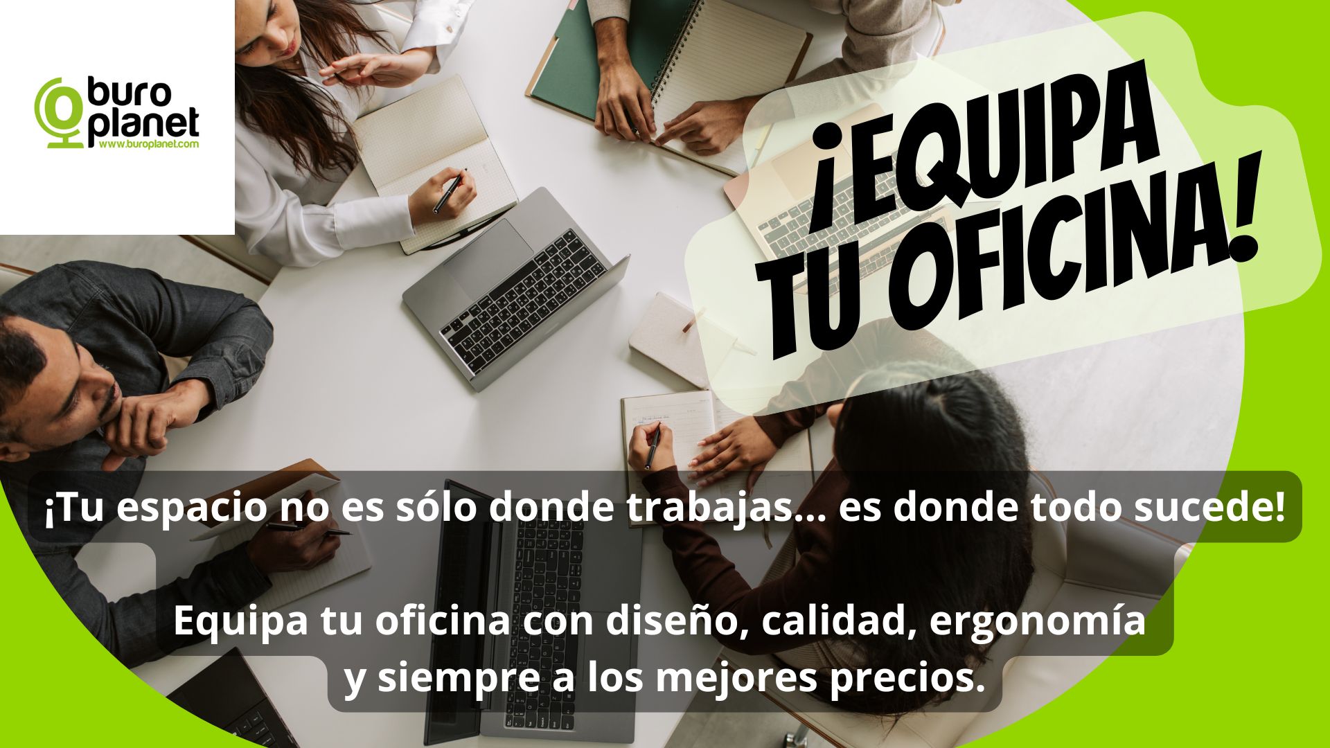 Equipa tu oficina con Buroplanet